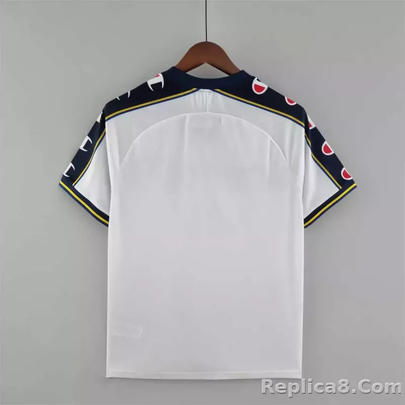 01-02 Parma Calcio Away Soccer Retro Jersey - detail