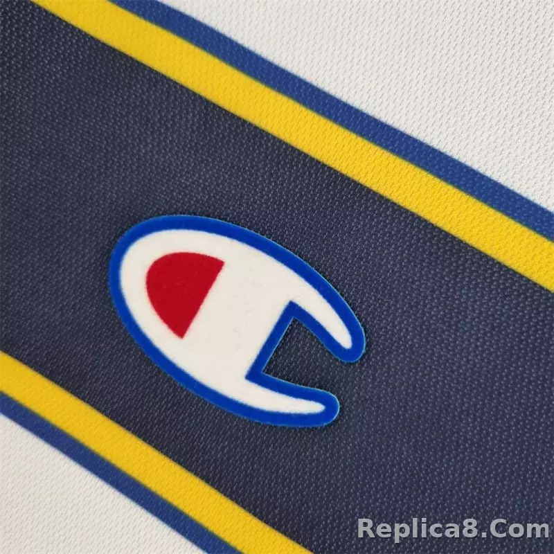 01-02 Parma Calcio Away Soccer Retro Jersey - detail