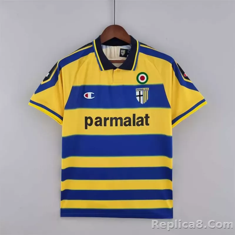 99-00 Parma Calcio Home Retro Soccer Jersey