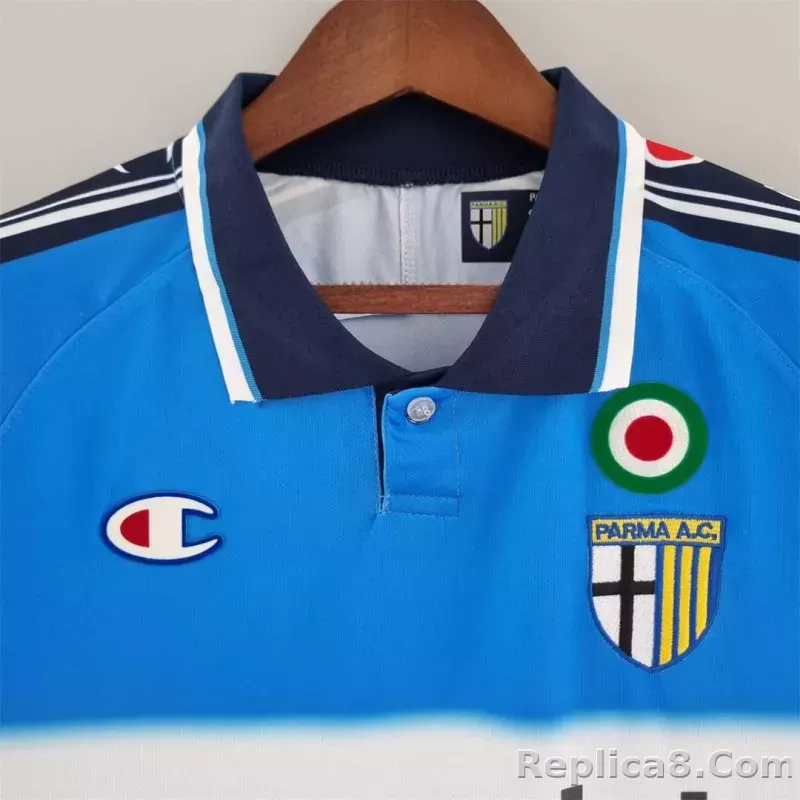 99-00 Parma Calcio Third Away Soccer Retro Jersey - detail