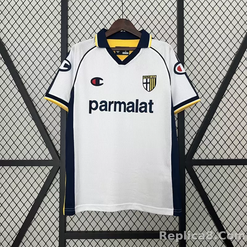 03-04 Parma Calcio Away Soccer Retro Jersey