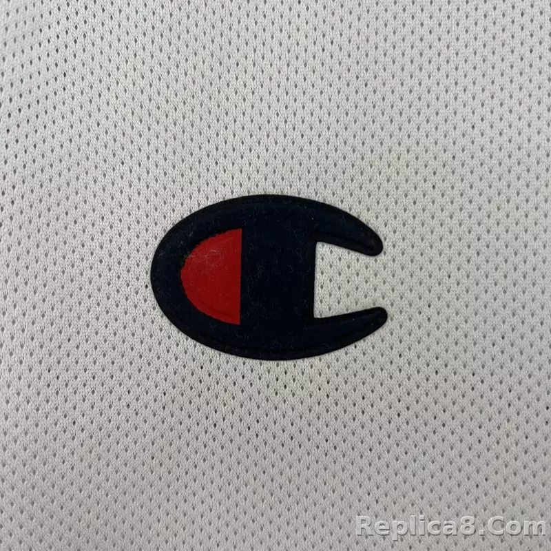 03-04 Parma Calcio Away Soccer Retro Jersey - detail