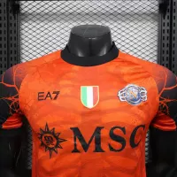 25-26 SSC Napoli Halloween Match Shirt Red - view 8