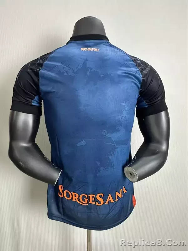 25-26 SSC Napoli Halloween Match Shirt - detail