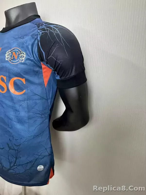 25-26 SSC Napoli Halloween Match Shirt - detail