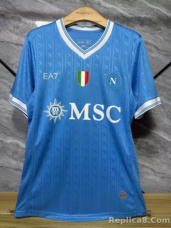 25-26 Napoli Home Soccer Jersey Player Version - detail