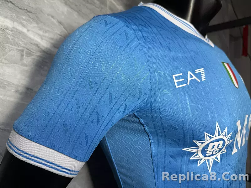 25-26 Napoli Home Soccer Jersey Player Version - detail