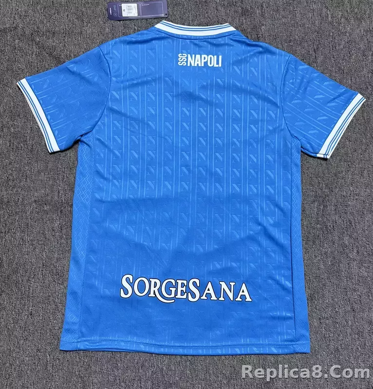 25-26 Napoli Home Soccer Jersey - detail
