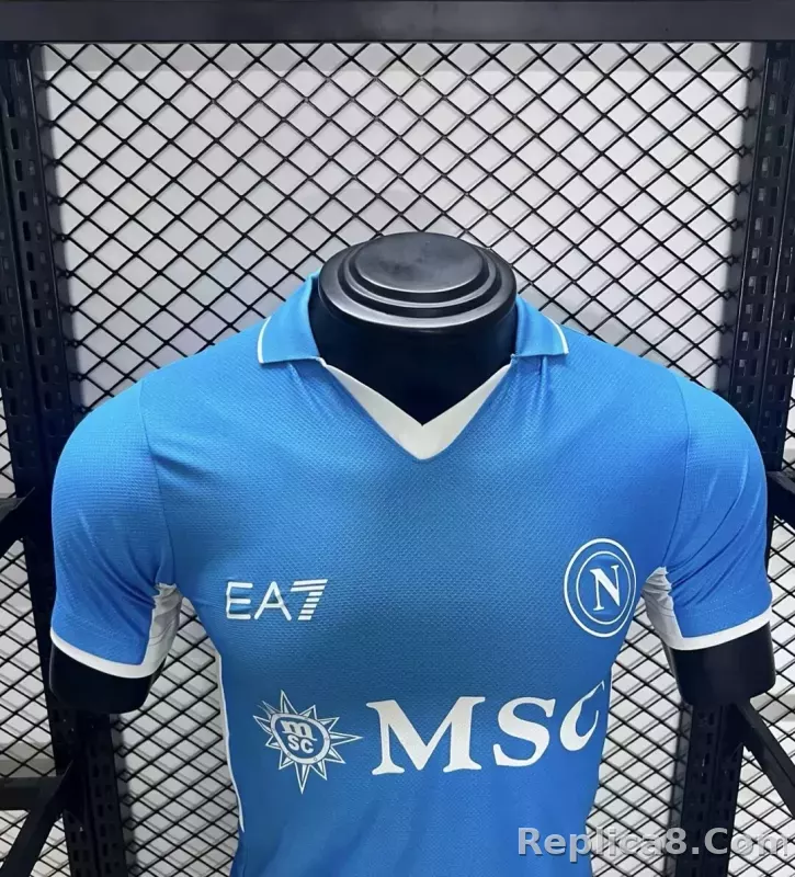 24-25 Napoli Home Soccer Jersey Player Version - detail