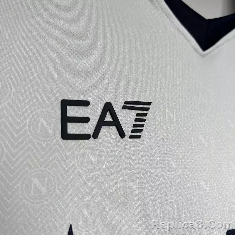 24-25 Napoli Away Soccer Jersey - detail