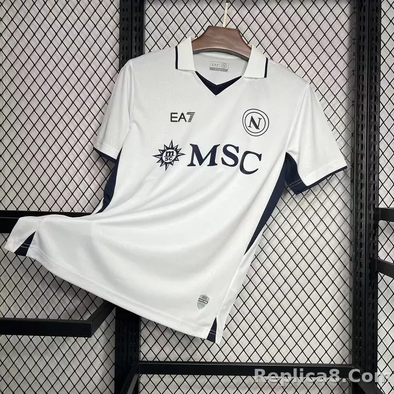 24-25 Napoli Away Soccer Jersey - detail