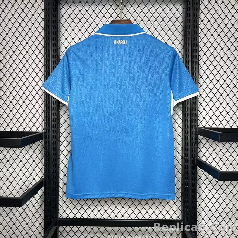 24-25 Napoli Home Soccer Jersey - detail