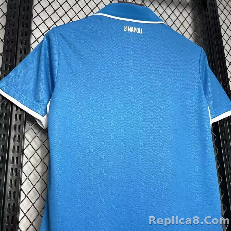 24-25 Napoli Home Soccer Jersey - detail