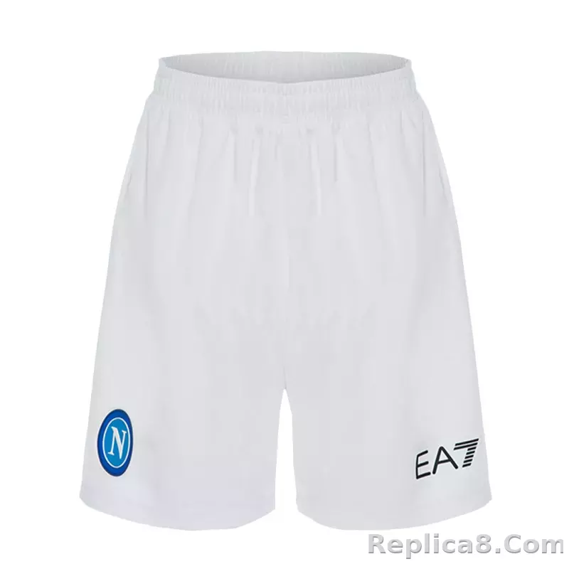 23-24 Napoli Home Soccer Shorts