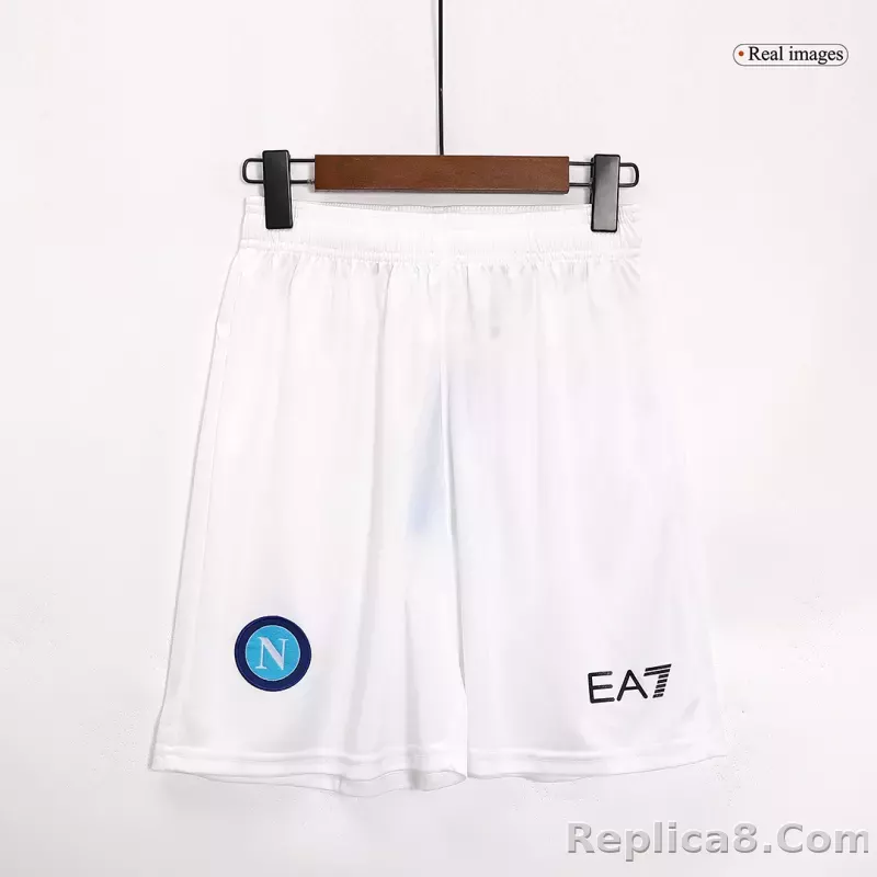 23-24 Napoli Home Soccer Shorts - detail