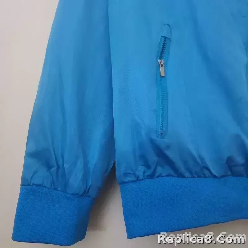 2022/2023 Napoli Windbreaker Blue - detail