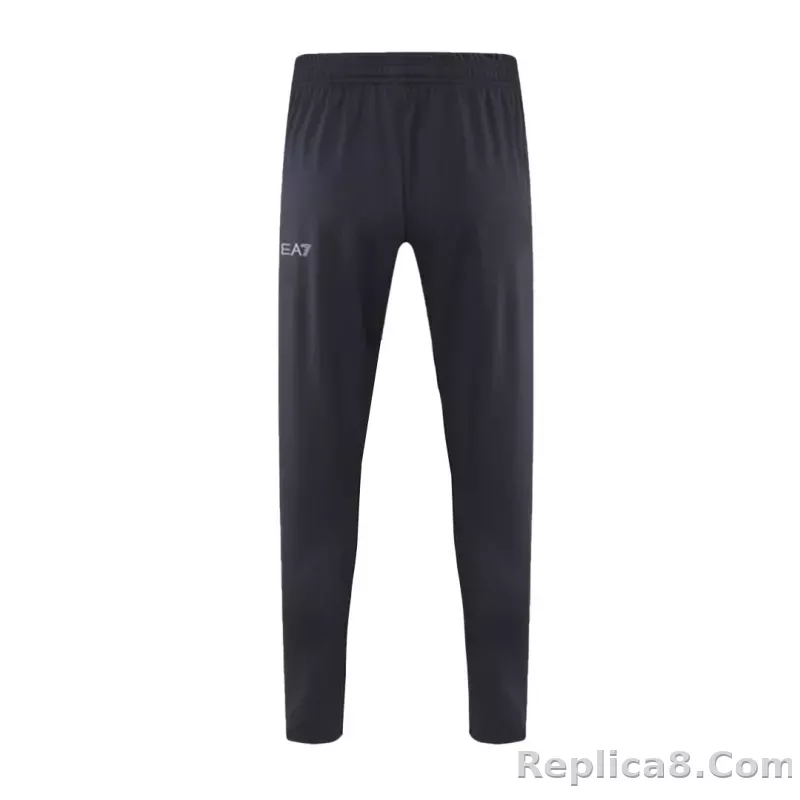 Kids Napoli Zipper Sweatshirt Kit(Top+Pants) Red 2023/24 - detail