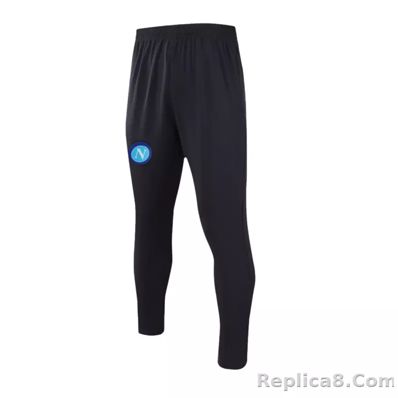 Kids Napoli Zipper Sweatshirt Kit(Top+Pants) Red 2023/24 - detail