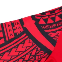 Kids Napoli Zipper Sweatshirt Kit(Top+Pants) Red 2023/24 - view 13
