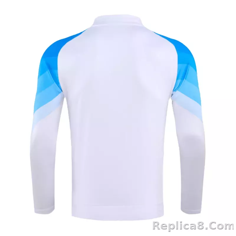 Napoli Zipper Sweatshirt Kit(Top+Pants) White 2023 - detail