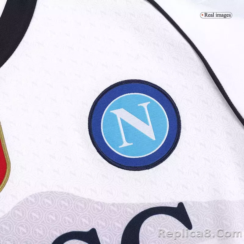 23-24 Napoli  Soccer Jersey Away Replica Fan Version - detail