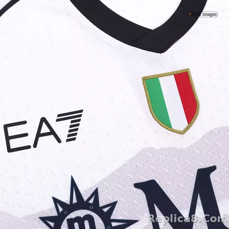 23-24 Napoli  Soccer Jersey Away Replica Fan Version - detail