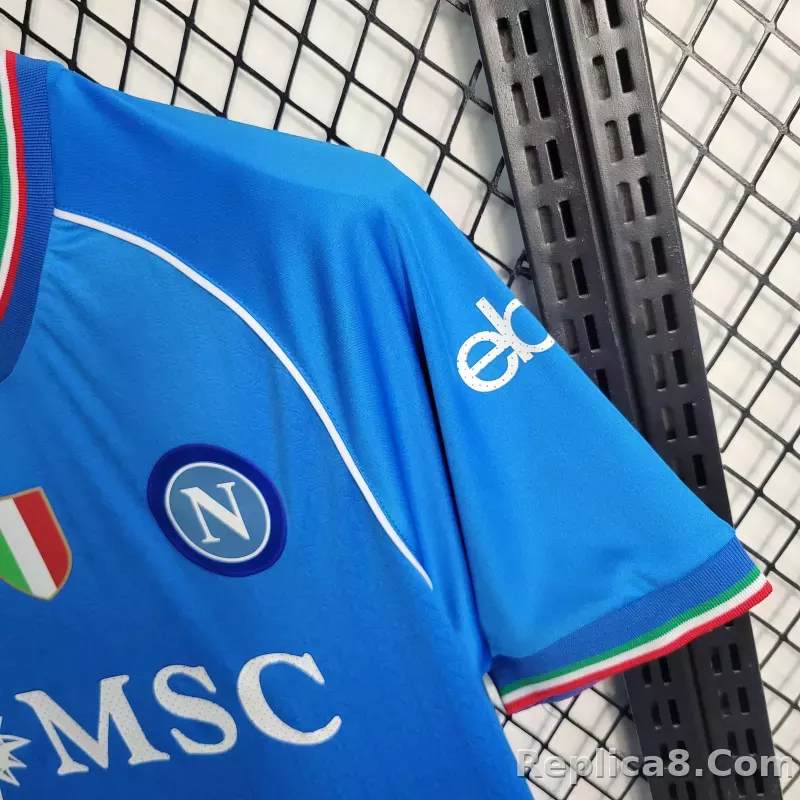 23-24 SSC Napoli  Home Fan Version - detail