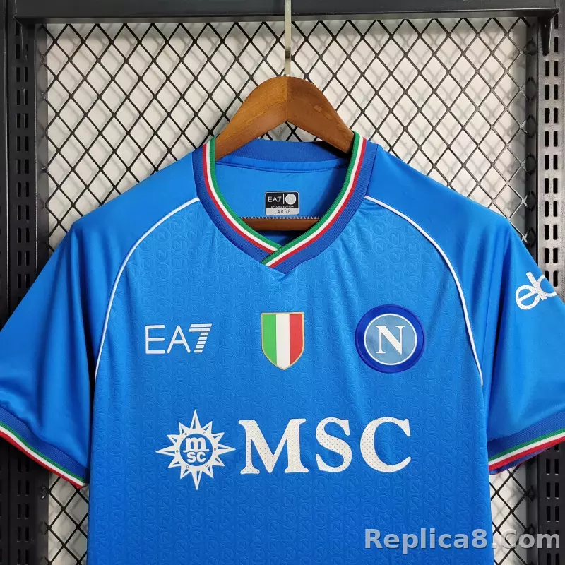 23-24 SSC Napoli  Home Fan Version - detail