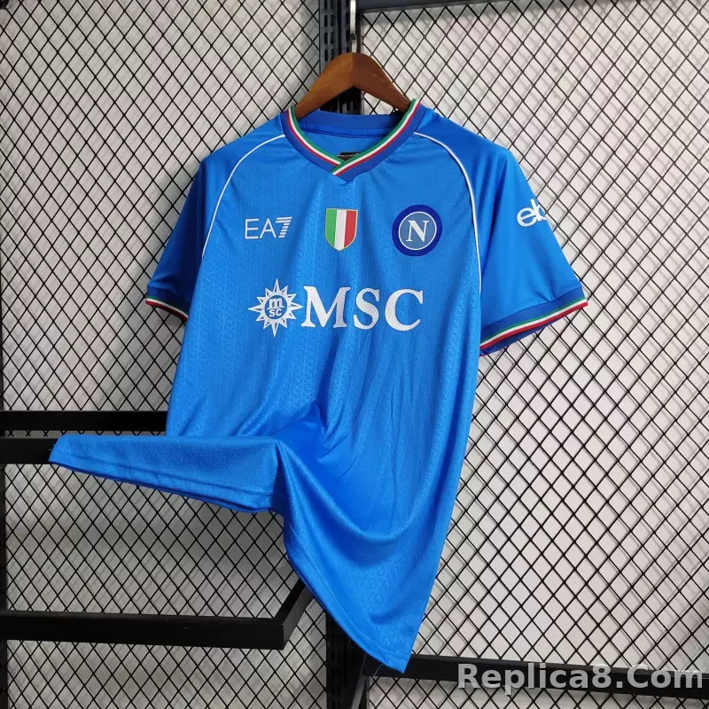 23-24 SSC Napoli  Home Fan Version - detail