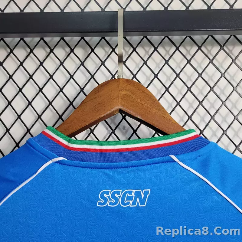 23-24 SSC Napoli  Home Fan Version - detail