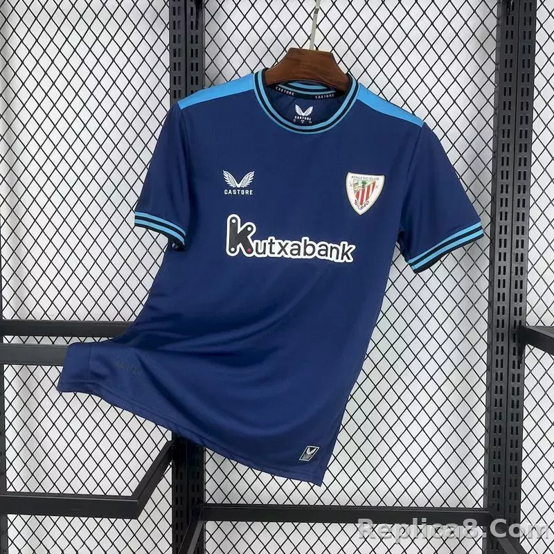 25-26 Athletic Club de Bilbao Away Soccer Jersey