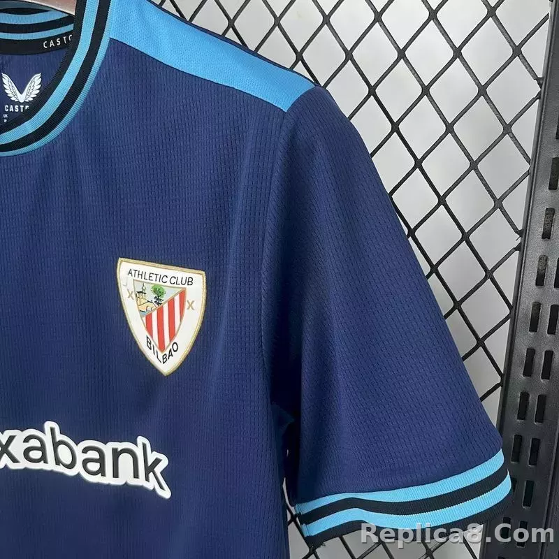 25-26 Athletic Club de Bilbao Away Soccer Jersey - detail