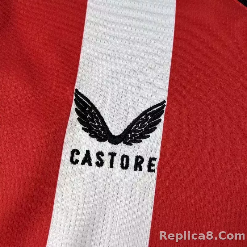 25-26 Athletic Club de Bilbao Home Soccer Jersey - detail