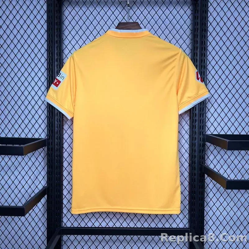 24-25 Athletic Club de Bilbao Yellow Goalkeeper Soccer Jersey - detail