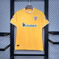 24-25 Athletic Club de Bilbao Yellow Goalkeeper Soccer Jersey - view 1