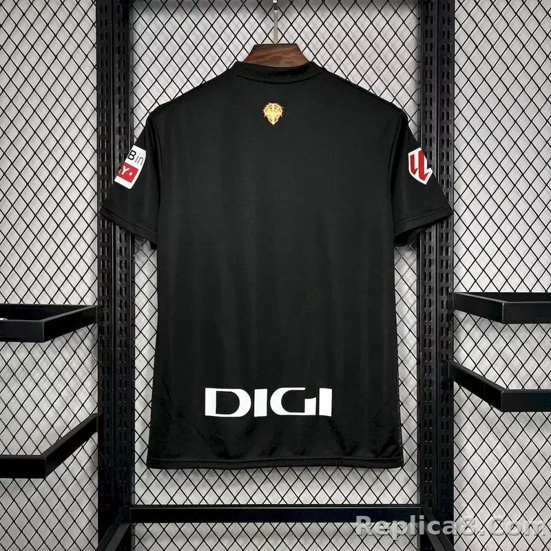 24-25 Athletic Club de Bilbao Black Goalkeeper Soccer Jersey - detail