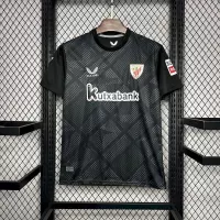24-25 Athletic Club de Bilbao Black Goalkeeper Soccer Jersey - view 1