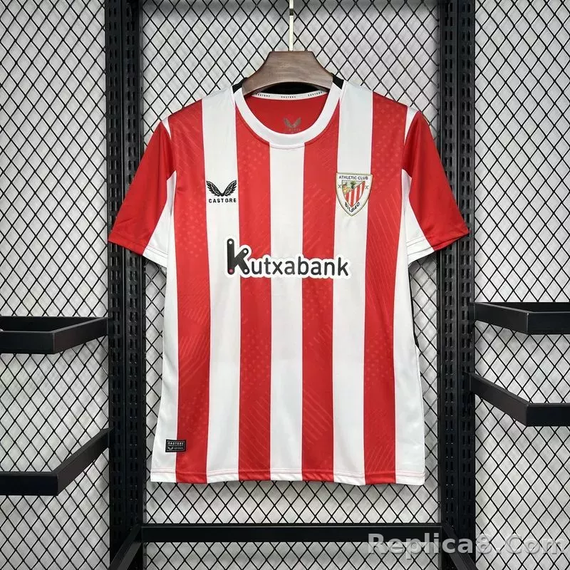 24-25 Athletic Club de Bilbao Home Jersey Fan Version