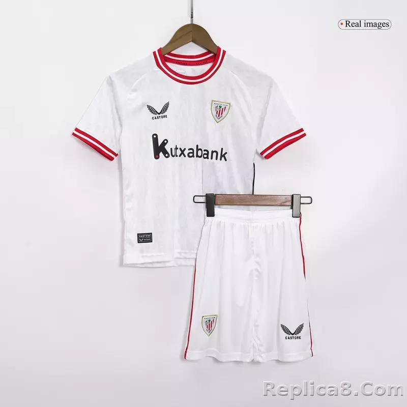 23-24 Athletic Club de Bilbao Third Away Kids Kit Jersey+Shorts