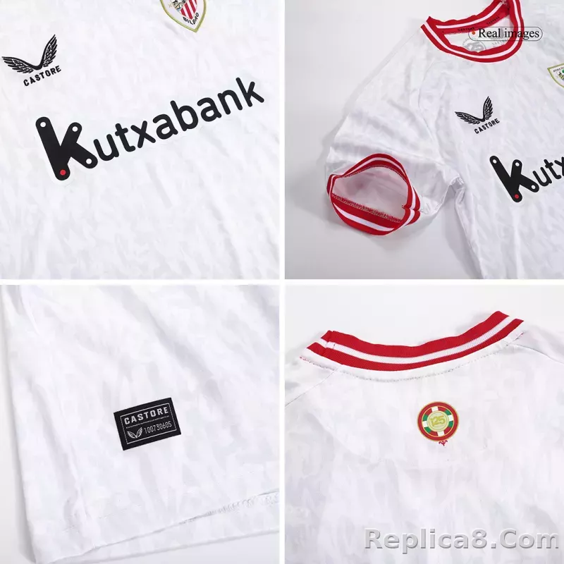 23-24 Athletic Club de Bilbao Third Away Kids Kit Jersey+Shorts - detail