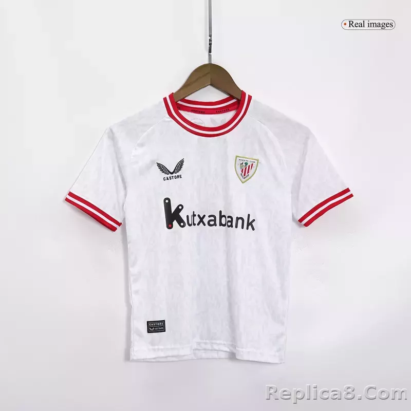 23-24 Athletic Club de Bilbao Third Away Kids Kit Jersey+Shorts - detail