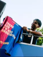 Season 25/26 Barcelona Home Player Version Thank God I’m Not Madridista - view 3