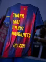 Season 25/26 Barcelona Home Thank God I’m Not Madridista - view 1