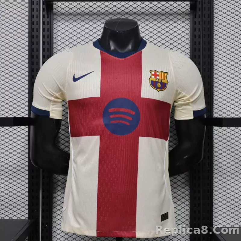 26-27 Barcelona Fourth Away Player Version Soccer Jersey