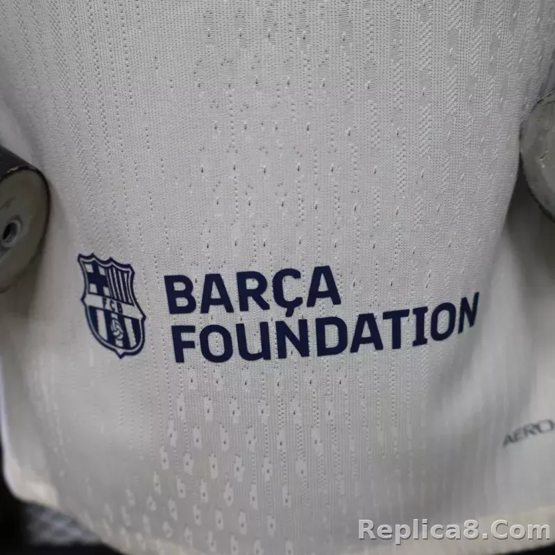 26-27 Barcelona Fourth Away Player Version Soccer Jersey - detail