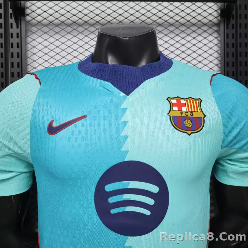 26-27 Barcelona Away Player Version Soccer Jersey - detail