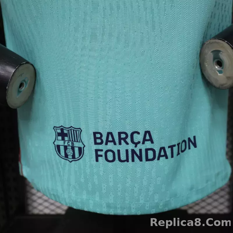 26-27 Barcelona Away Player Version Soccer Jersey - detail