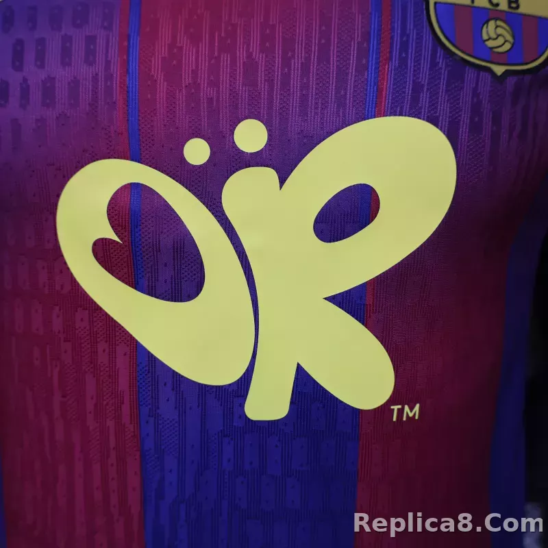 25-26 Barcelona Olivia Rodrigo Home Special Shirt Player Version - detail