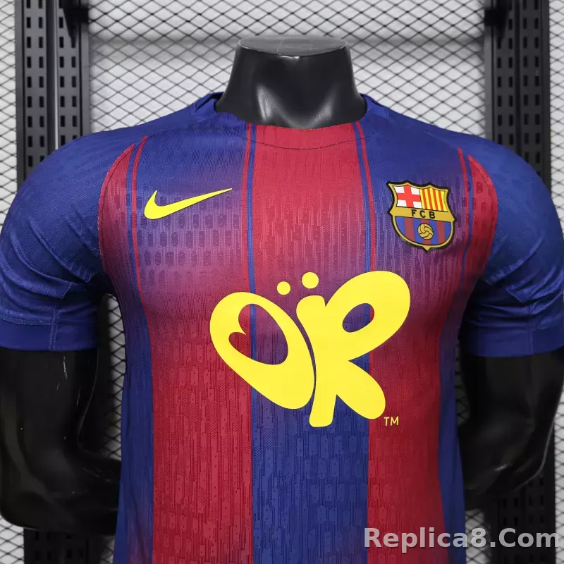 25-26 Barcelona Olivia Rodrigo Home Special Shirt Player Version - detail