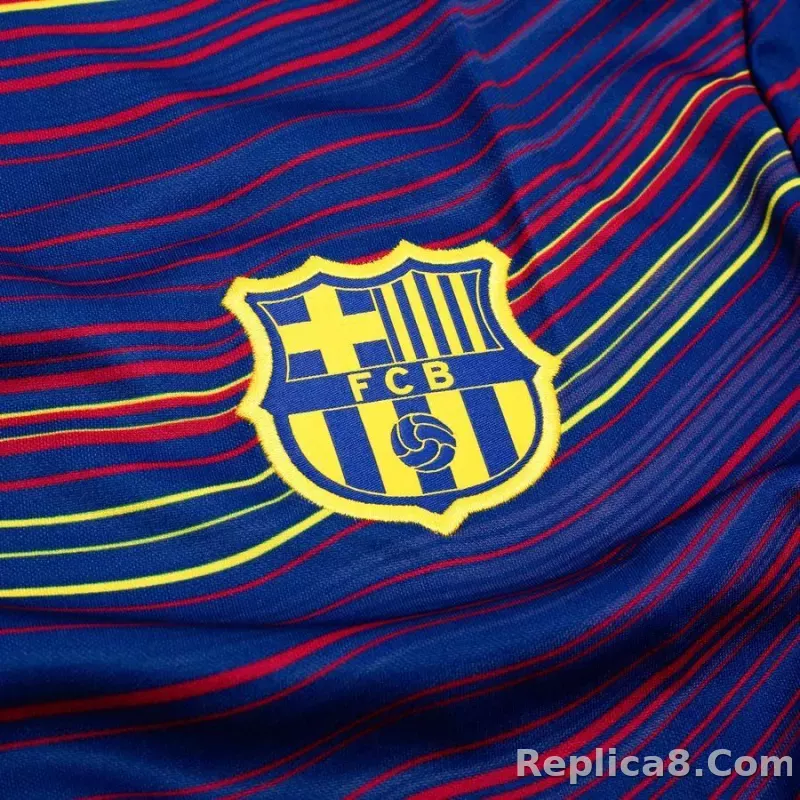 25-26 New Nike FC Barcelona Academy Pro Home Pre-Match Soccer Jersey - detail
